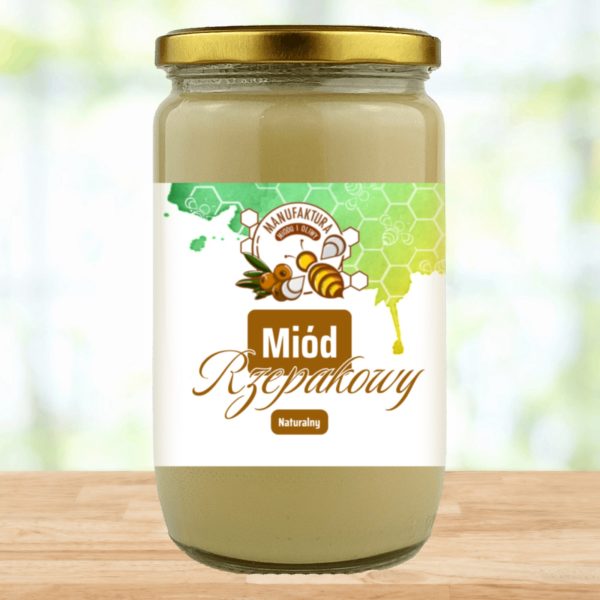Miód rzepakowy 1100g